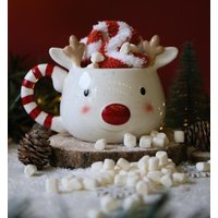 Rudolph Tasse Und Socken Set | Weihnachtstasse Weihnachtsgeschenk Flauschige Gemütlicher Becher Winter Geschenk Rudolph Tasse Und Socken Set | Weihnachtstasse Weihnachtsgeschenk Flauschige Gemütlicher Becher Winter Geschenk von MaisonBohiti