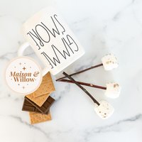 Künstliche Geröstete Marshmallows Am Stiel S'mores Tiered Tablett Decor & Lagerfeuerdekorationen von MaisonandWillow