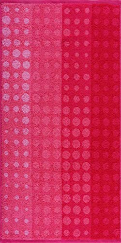 Maisonette Handtücher Viso-Mani, Rosa, 50 x 100 cm von Maisonette