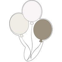 3 Ballon Plaque Ausstechform 3 Ballon Plaque Ausstechform von MaisonsCustomCutters