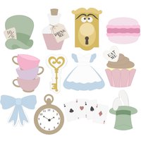 Alice Im Wunderland-Ausstechformen von MaisonsCustomCutters