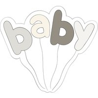 Baby Luftballons Cookie Cutter von MaisonsCustomCutters