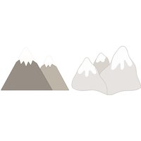 Berge 1 Oder 2 Ausstechformen von MaisonsCustomCutters