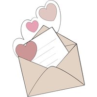 Brief Mit Herz Cookie Cutter von MaisonsCustomCutters
