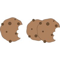 Chocolate Chip Cookie Oder Double Cutter Chocolate Chip Cookie Oder Double Cutter von MaisonsCustomCutters