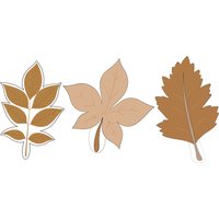 Herbstblatt 1, 2 Oder 3 Ausstechformen von MaisonsCustomCutters