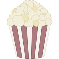 Popcorn-Ausstechform von MaisonsCustomCutters