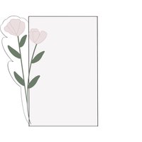 Rechteck Mit Blumen-Ausstechform Rechteck Mit Blumen-Ausstechform von MaisonsCustomCutters