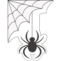 Spinnennetz Mit Spinne 2 Ausstecher von MaisonsCustomCutters