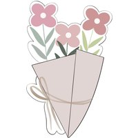 Süßer Blumenstrauß Ausstecher von MaisonsCustomCutters