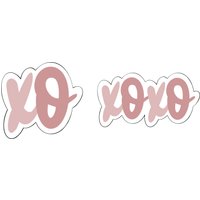 Xo Oder Xoxo Ausstecher von MaisonsCustomCutters