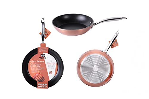 Maitre Chef Linie Solaris Premium Antihaftbeschichtung, Aluminium, geschmiedet, 24 cm Durchmesser, goldfarben von MAITRE CHEF