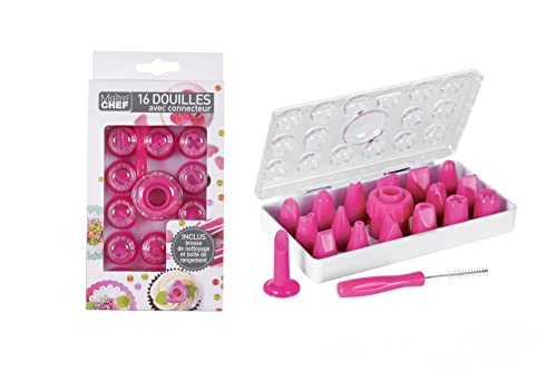 Maitre Chef Kuchendesigner-Set, Rosa, one Size von Maitre