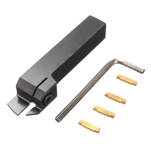 Maizoon CNC-Drehmaschinen-Nut-Werkzeughalter MGEHR1616-3 16 x 100 mm Bohrstange + 4 Stück MGMN300 Hartmetall-Einsatz Hohe Härte Fräser Metall Drehmaschine Zubehör DZ18 Maizoon CNC-Drehmaschinen-Nut-Werkzeughalter MGEHR1616-3 16 x 100 mm Bohrstange + 4 Stück MGMN300 Hartmetall-Einsatz Hohe Härte Fräser Metall Drehmaschine Zubehör DZ18 von Maizoon