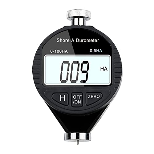 Maizoon Digitales Durometer, LCD-Display, 0–100 HA, Shore-A-Härteprüfer, Reifen-Kunststoff, Gummi, Leder-Testwerkzeug, NE10A Maizoon Digitales Durometer, LCD-Display, 0–100 HA, Shore-A-Härteprüfer, Reifen-Kunststoff, Gummi, Leder-Testwerkzeug, NE10A von Maizoon