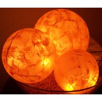 Kugellampe, Leuchtkugeln, Dekokugeln von MajasBastelecke