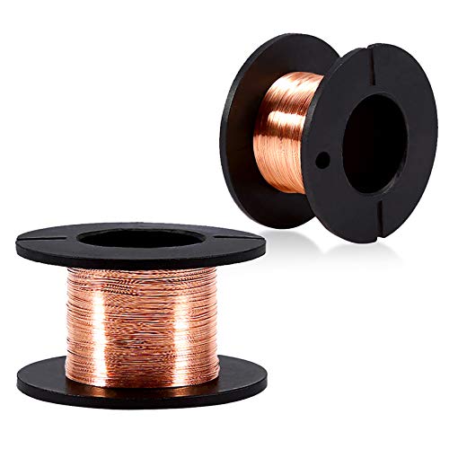 Magnetdraht, Magnetdraht Emaillierter Kupferdraht Wickelspule, 5 Stück 0,1 Mm Emaillierter Draht Kupferwicklungsdraht Emaillierter Reparaturdraht Länge 12 M für Elektrowerkzeuge, Elektronik-Wickeldrah Magnetdraht, Magnetdraht Emaillierter Kupferdraht Wickelspule, 5 Stück 0,1 Mm Emaillierter Draht Kupferwicklungsdraht Emaillierter Reparaturdraht Länge 12 M für Elektrowerkzeuge, Elektronik-Wickeldrah von Majatou