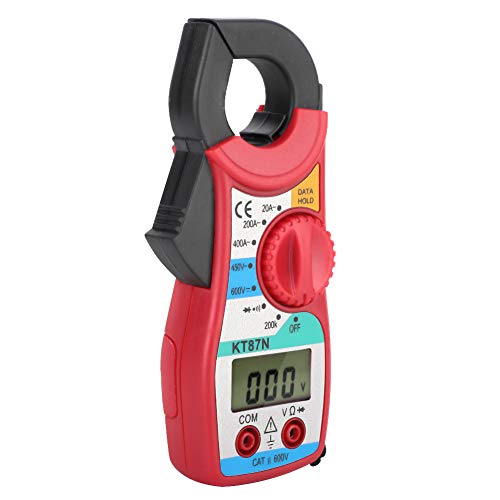 Majatou Majatou High Clamp Messgerät, DigitalMultimeter, KT87N 600 V/450 V DC/AC Digital Clamp Messgerät 20–400 A Amperemeter DigitalMultimeter MIT LCS-Display Majatou Majatou High Clamp Messgerät, DigitalMultimeter, KT87N 600 V/450 V DC/AC Digital Clamp Messgerät 20–400 A Amperemeter DigitalMultimeter MIT LCS-Display von Majatou
