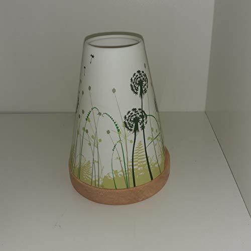 Teelichtleuchter Vintage Style Pusteblumen Nr.19 grün/weiß ca. 14,5 cm hoch Teelichtleuchter Vintage Style Pusteblumen Nr.19 grün/weiß ca. 14,5 cm hoch von Majen