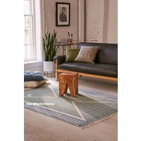 9x12 Fuß Teppich, Handgewebter Antiker Deko Wohnzimmer Bodenbereich Küchen Teppich, Großer Teppich von MajesticArtisticRugs