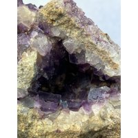 Eureka Minelarge Clear/Purple Kentucky Fluorit Exemplar von MajesticMineralsUS