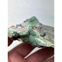 Top Lüster &qualityrare Green Wavellite Exemplar Auf Quarz Von Arkansas von MajesticMineralsUS