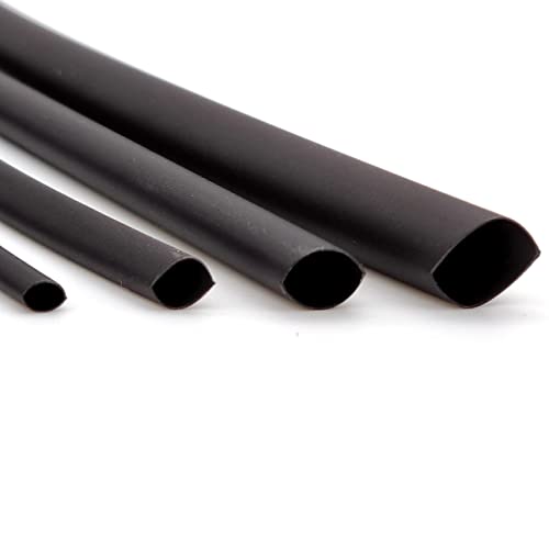 Makashop24 - Schrumpfschlauch 3:1 schwarz Ø 3,0 bis 39,0 mm Auswahl ab 50 cm - 20 Meter (Ø 30,0 mm, 10 Meter) von Makashop24
