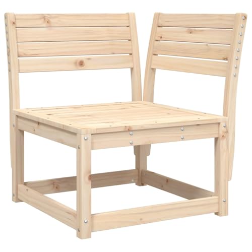 Garten-Ecksofa mit Lattenrost-Rückenlehne, Quadratisches Balkonstühle mit Holzrahmen für Terrasse Hinterhof, Natur 73x73x78 cm Massivholz Kiefer Garten-Ecksofa mit Lattenrost-Rückenlehne, Quadratisches Balkonstühle mit Holzrahmen für Terrasse Hinterhof, Natur 73x73x78 cm Massivholz Kiefer von Makastle