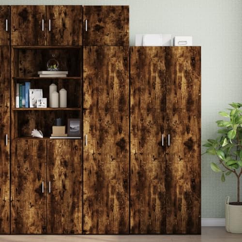 Makastle Badezimmerschrank Badschrank Hochschrank Schmal für Badezimmer Arbeitszimmer Mehrzweckschrank Küchenschrank mit Stauraum, Räuchereiche 45x42,5x225 cm Holzwerkstoff Makastle Badezimmerschrank Badschrank Hochschrank Schmal für Badezimmer Arbeitszimmer Mehrzweckschrank Küchenschrank mit Stauraum, Räuchereiche 45x42,5x225 cm Holzwerkstoff von Makastle