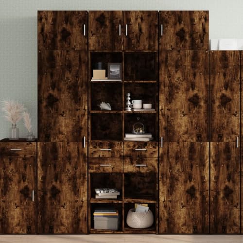 Makastle Badezimmerschrank Badschrank Hochschrank Schmal für Badezimmer Arbeitszimmer Mehrzweckschrank Küchenschrank mit Stauraum, Räuchereiche 70x42,5x225 cm Holzwerkstoff Makastle Badezimmerschrank Badschrank Hochschrank Schmal für Badezimmer Arbeitszimmer Mehrzweckschrank Küchenschrank mit Stauraum, Räuchereiche 70x42,5x225 cm Holzwerkstoff von Makastle