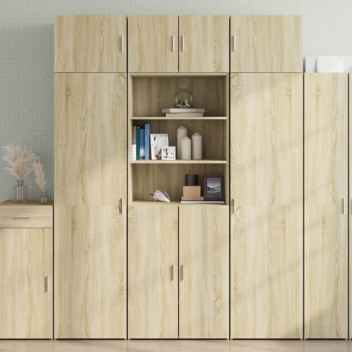 Makastle Badezimmerschrank Badschrank Hochschrank Schmal für Badezimmer Arbeitszimmer Mehrzweckschrank Küchenschrank mit Stauraum, Sonoma-Eiche 70x42,5x225 cm Holzwerkstoff Makastle Badezimmerschrank Badschrank Hochschrank Schmal für Badezimmer Arbeitszimmer Mehrzweckschrank Küchenschrank mit Stauraum, Sonoma-Eiche 70x42,5x225 cm Holzwerkstoff von Makastle