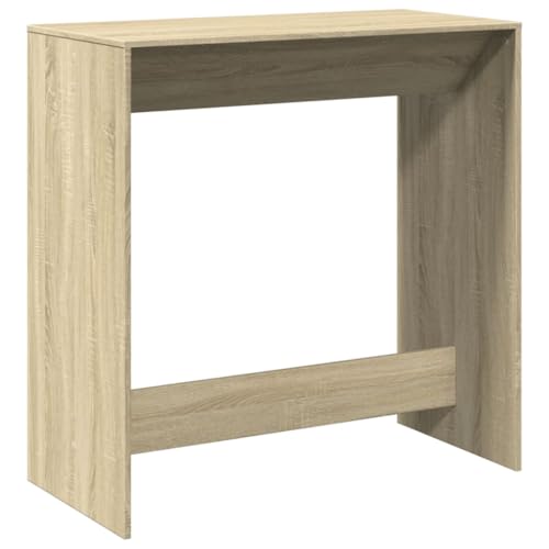 Makastle Bartisch mit Holzrahmen, Rechteckiger Thekentisch, Stehtisch für Küche Wohnzimmer, Tragend 80 kg, Sonoma-Eiche 102x50x103,5 cm Holzwerkstoff Makastle Bartisch mit Holzrahmen, Rechteckiger Thekentisch, Stehtisch für Küche Wohnzimmer, Tragend 80 kg, Sonoma-Eiche 102x50x103,5 cm Holzwerkstoff von Makastle