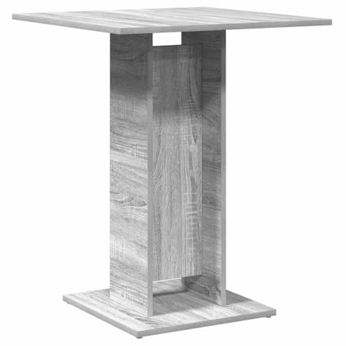 Makastle Bistrotisch mit Quadratischer Tischplatte aus Holzwerkstoff, Holz Stehtisch, Couchtisch für Esszimmer Wohnzimmer, Grau Sonoma 60x60x75 cm Makastle Bistrotisch mit Quadratischer Tischplatte aus Holzwerkstoff, Holz Stehtisch, Couchtisch für Esszimmer Wohnzimmer, Grau Sonoma 60x60x75 cm von Makastle