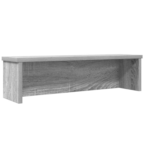 Makastle Küchenregal Stapelbar mit Regal, Küchenorganizer Robust für Büro, Wohnzimmer, Nicht leicht zu verformen, Grau Sonoma 50x15x16 cm Holzwerkstoff Makastle Küchenregal Stapelbar mit Regal, Küchenorganizer Robust für Büro, Wohnzimmer, Nicht leicht zu verformen, Grau Sonoma 50x15x16 cm Holzwerkstoff von Makastle