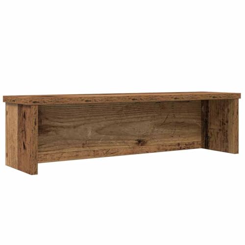 Makastle Küchenregal mit Regal, Küchenorganizer Stapelbar für Büro, Wohnzimmer, Robust, Nicht leicht zu verformen, Altholz-Optik 60x15x16 cm Holzwerkstoff Makastle Küchenregal mit Regal, Küchenorganizer Stapelbar für Büro, Wohnzimmer, Robust, Nicht leicht zu verformen, Altholz-Optik 60x15x16 cm Holzwerkstoff von Makastle
