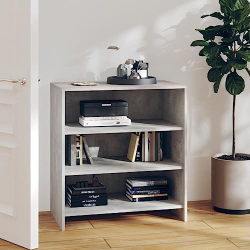 Makastle Sideboard mit 3 offenen Fächern, Küchenschrank, Anrichte, Aufbewahrungsschrank für Wohnzimmer, Korridor, Schlafzimmer, Betongrau 70x40,5x75 cm Holzwerkstoff Makastle Sideboard mit 3 offenen Fächern, Küchenschrank, Anrichte, Aufbewahrungsschrank für Wohnzimmer, Korridor, Schlafzimmer, Betongrau 70x40,5x75 cm Holzwerkstoff von Makastle