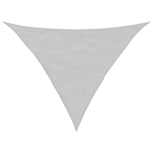Sonnensegel mit D-förmiger Rostschutzring und PE-Fixseil, Dreieckig Baldachin für Pool, Carport, Wasserdicht, Hellgrau 2,5x2,5x3,5 m 100% Polyester Oxford Sonnensegel mit D-förmiger Rostschutzring und PE-Fixseil, Dreieckig Baldachin für Pool, Carport, Wasserdicht, Hellgrau 2,5x2,5x3,5 m 100% Polyester Oxford von Makastle