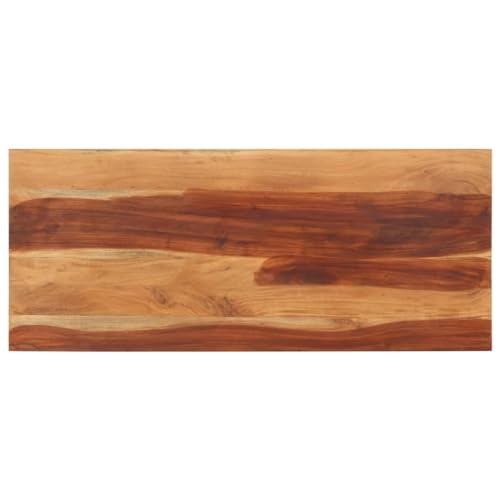 Tischplatte Massivholz Holz Platte Holzplatte Arbeitsplatten Holzbretter Holztischplatte Ersatzplatte, 15-16 mm 60x140 cm von Makastle