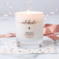 Glückwunschgeschenk, Neuer Jobgeschenk, Jobgeschenk Für Sie, Abschlussgeschenk, Gut Gemachtes Geschenk, Prüfung, Führerscheinprüfung, Feiern, Kerzen von MakeAWishCandleCo