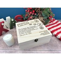 Brief Von Santa Und Elfen Heiligabend Box Personalisiertes Weihnachtsgeschenk von MakeMePersonalised