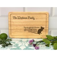 Nacht Vor Weihnachten Maus Schneidebrett Personalisierte Weihnachtsgeschenk Dekoration von MakeMePersonalised