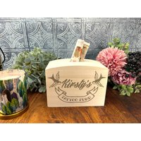 Tattoo-Fonds Spardose Geschenk Personalisierte Holzspar-Tinte Traditionelle Kunst von MakeMePersonalised