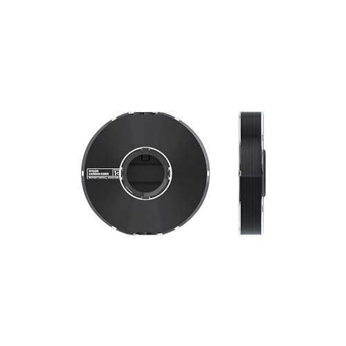 MakerBot Nylon 12 Kohlefaser-Filamentspule für Method 3D-Drucker (schwarz, 0,5 kg) (2er-Pack) Bundle (2 Stück) von MakerBot