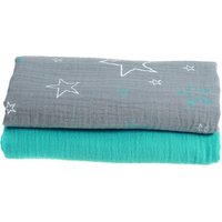 Pucktuch 2er Set, 120x120cm, Design Sterne Pucktuch 2er Set, 120x120cm, Design Sterne von Makian