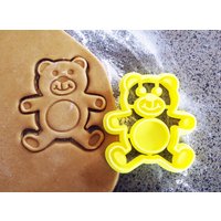 3D Gedruckter Teddybär-Ausstechform 3D Gedruckter Teddybär-Ausstechform von MakingItNice