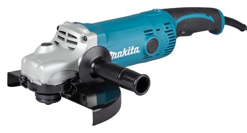 Makita GA9050R Winkelschleifer 230 mm, 2.000 W, Schwarz, Cyan, Silber, (L x B x H) 455 x 250 x 132 mm von Makita