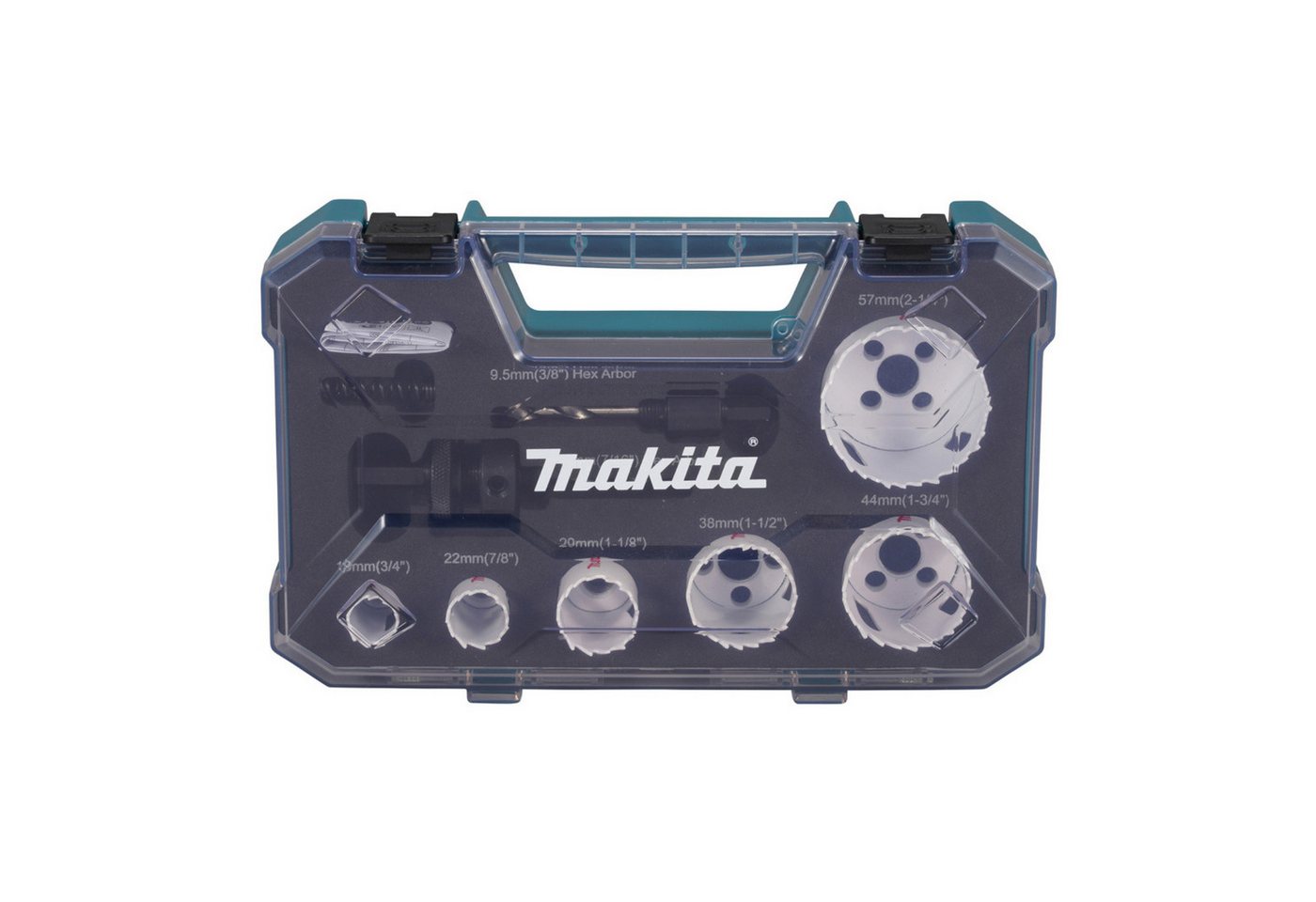 Makita Werkzeug GmbH Lochsäge Makita Lochsägen-Set Sanitär 9-teilig HSS-BiM D-47117, 9-tlg. von Makita Werkzeug GmbH