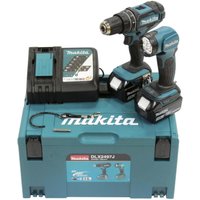 makita Akku-Schlagschrauber-Set DLX2497J von Makita