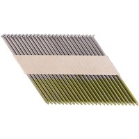 3000 Nägel 34° D-Kopf glatt in geklebten Streifen, für Druckluft- und Gasnagler (GN900, IM350, IM90) Makita F-30566 von Makita