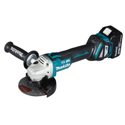 Akku-Winkelschleifer 18V DGA513RTJ, 2x 5,0Ah von Makita